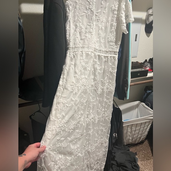 Boho wedding or regular white dress - Picture 2 of 4